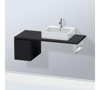Duravit L-Cube Meuble bas pour console, 1 tiroir, 320x400x547mm, LC583001616, LC583001616, Colorazione: Rovere nero decorativo