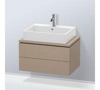 Duravit L-Cube mobile per top, 2 scomparti estraibili, LC580607575, L-Cube [Mobili da Bagno > Mobili Lavabo]