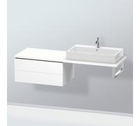Duravit L-Cube mobile per top, 2 scomparti estraibili, LC583901818, L-Cube [Mobili da Bagno > Mobili Lavabo]