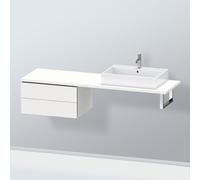 Duravit L-Cube mobile per top, 2 scomparti estraibili, LC585901818, L-Cube [Mobili da Bagno > Mobili Lavabo]