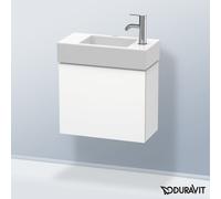 Duravit Meuble sous-lavabo L-Cube 48,0 x 24,0 cm, 1 porte, pour Vero Air 072450, LC6246R1818, LC6246R1818, Colorazione: Bianco opaco Decor bianco opaco