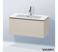 Duravit L-Cube bâti-support de lavabo suspendu, Compact, 1 tiroir, 820x400x391mm, LC615709191, LC615709191, Colorazione: Taupe Matt DÃ©cor