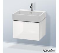 Duravit L-Cube mobile sottolavabo, 1 scomparto estraibile, LC617502222, L-Cube [Mobili da Bagno > Mobili Lavabo]