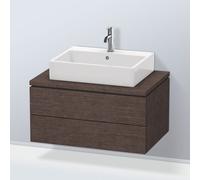 Duravit L-Cube mobile sottolavabo, 2 scomparti estraibili, LC581707272, L-Cube [Mobili da Bagno > Mobili Lavabo]