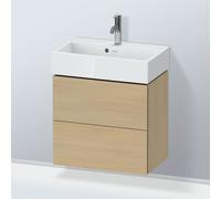 Duravit L-Cube mobile sottolavabo, 2 scomparti estraibili, LC621907171, L-Cube [Mobili da Bagno > Mobili Lavabo]