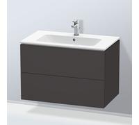 Duravit L-Cube mobile sottolavabo, 2 scomparti estraibili, LC624108080, L-Cube [Mobili da Bagno > Mobili Lavabo]