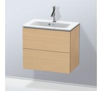Duravit L-Cube mobile sottolavabo, 2 scomparti estraibili, LC625603030, L-Cube [Mobili da Bagno > Mobili Lavabo]
