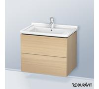 Duravit L-Cube mobile sottolavabo, 2 scomparti estraibili, LC626407171, L-Cube [Mobili da Bagno > Mobili Lavabo]