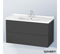 Duravit L-Cube mobile sottolavabo, 2 scomparti estraibili, LC626604949, L-Cube [Mobili da Bagno > Mobili Lavabo]