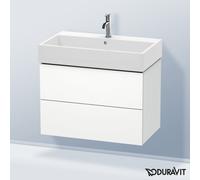 Duravit L-Cube mobile sottolavabo, 2 scomparti estraibili, LC627701818, L-Cube [Mobili da Bagno > Mobili Lavabo]
