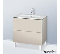 Duravit L-Cube mobile sottolavabo, 2 scomparti estraibili, LC662609191, L-Cube [Mobili da Bagno > Mobili Lavabo]