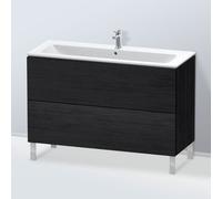 Duravit L-Cube mobile sottolavabo, 2 scomparti estraibili, LC662801616, L-Cube [Mobili da Bagno > Mobili Lavabo]