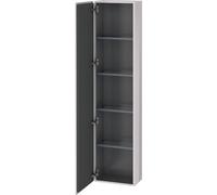 Duravit L-Cube Tall largeur de caisson 400mm profondeur 243mm, 1 porte, charnières à gauche, LC1170L2727, LC1170L2727, Colorazione: Laccato lucido bianco lilla lucido