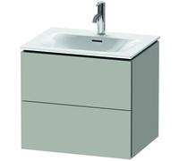 Duravit L-Cube Vanity unit à accrochage mural LC6305, 620x481 mm, 2 tiroirs, pour Viu 234463, LC630500707, LC630500707, Colorazione: Grigio Calcestruzzo