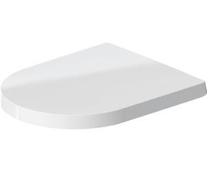 Duravit LFD0020010000 Sedile Avvolgente per WC Me by Starck in Resina termoindurente, Bianco, Länge: 45,8 cm