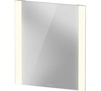 Duravit Light & Mirrors specchio 60x70 cm rettangolare con illuminazione bianco LM7865000000000