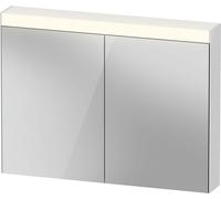 Duravit Lumière et miroirs Better Armoire de toilette avec éclairage, 2 portes miroir, 1010x760x148mm, LM7832000002, LM7832000002, Versione: CH Spina di rete