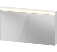 Duravit Lumière et miroirs Better Armoire de toilette avec éclairage, 2 portes miroir, 1310x760x148mm, LM7864000000, LM7864000000, Versione: IT Spina di rete