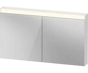 Duravit Lumière et miroirs Better Armoire de toilette avec éclairage, 2 portes miroir, 1310x760x148mm, LM7864000000, LM7864000000, Versione: IT Spina di rete