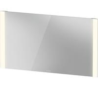 Duravit lumière et miroirs Better Miroirs avec éclairage LED, interrupteur à capteur, champs lumineux latéraux, hauteur 700mm, blanc mat, LM7878000000000, LM7878000000000, Lunghezza: 1200 mm