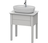 Mobile Sottolavabo Duravit Luv A pavimento 743x638x450mm Bianco Nordic satinato LU956003939