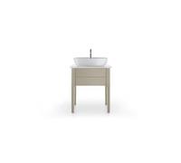 UnitÃ Duravit Luv Vanity, verticale LU9560, 1 prolunga, larghezza: 688 mm, Colorazione: Taupe seta opaco laccato opaco - LU956006060
