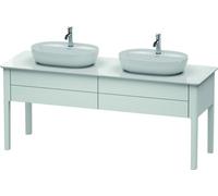 Mobile Sottolavabo Duravit Luv A pavimento 743x1733x570mm Bianco satinato LU9562B3636