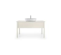 Duravit Luv Vanity unit verticale LU9561, 1338 x 570 mm, 1 estraibile, Colorazione: Nordic White laccato opaco seta bianco nordico