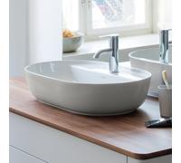 Duravit Luv lavabo da appoggio, 0380602300, Luv grigio opaco/bianco [Lavabi > Lavabi da Appoggio]