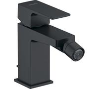 Duravit Manhattan Mitigeur monocommandé pour bidet, saillie 128 mm, MH2400001046, MH2400001046, Colorazione: Nero opaco