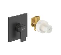 Duravit Manhattan rubinetto doccia da incasso con miscelatore, MH4210007046, Manhattan nero opaco [Rubinetteria Bagno > Rubinetteria Doccia]