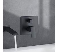 Miscelatore monocomando da incasso per vasca Duravit Manhattan, consumatore 2, MH5210012, Colorazione: Nero opaco