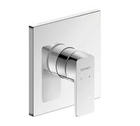 Duravit Manhattan - Set rubinetto doccia per 1 consumatore, con kit di montaggio prefabbricato con corpo di base a incasso, miscelatore monocomando con sistema di miscelazione in ceramica, cromato