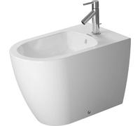 Duravit ME by Starck - Bidet a terra con troppopieno, bianco alpino 2289100000