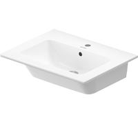 Duravit ME by Starck lavabo 63x49 cm rettangolare a parete-da mobile bianco 2336630060