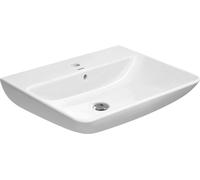 Duravit ME by Starck Lave-mains avec trop-plein, avec table de robinetterie, 1 trou de robinet, 650 mm, 2335650000, 2335650000, Colorazione: Bianco
