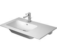 Duravit ME by Starck lavabo 83x49 cm rettangolare da mobile-con piano bianco 23458300601