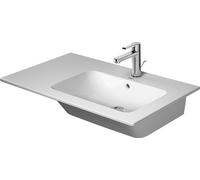 Duravit ME by Starck lavabo 83x49 cm rettangolare da mobile-con piano bianco 2346830000