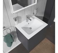 Duravit ME by Starck - Lavabo da mobile 630x490 mm, con 1 foro per miscelatore, bianco alpino 2336630000