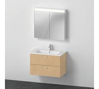 Duravit ME by Starck lavabo con mobile XBase, con armadietto a specchio, XB0076030300000, XBase; ME by Starck; Universal [Mobili da Bagno > Set Mobili da Bagno]