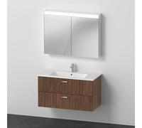 Duravit ME by Starck lavabo con mobile XBase, con armadietto a specchio, XB0077021210000, XBase; ME by Starck; Universal [Mobili da Bagno > Set Mobili da Bagno]