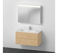 Duravit ME by Starck lavabo con mobile XBase, con armadietto a specchio, XB0077030300000, XBase; ME by Starck; Universal [Mobili da Bagno > Set Mobili da Bagno]