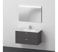 Duravit ME by Starck lavabo con mobile XBase, con specchio, XB007204949, XBase; ME by Starck; Universal [Mobili da Bagno > Set Mobili da Bagno]
