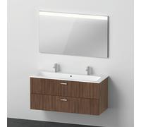Duravit ME by Starck lavabo doppio con mobile XBase, con specchio, XB0066021210000, XBase; ME by Starck; Universal [Mobili da Bagno > Set Mobili da Bagno]