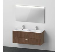 Duravit ME by Starck lavabo doppio con mobile XBase, con specchio, XB0074021210000, XBase; ME by Starck; Universal [Mobili da Bagno > Set Mobili da Bagno]