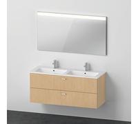 Duravit ME by Starck lavabo doppio con mobile XBase, con specchio, XB0074030300000, XBase; ME by Starck; Universal [Mobili da Bagno > Set Mobili da Bagno]