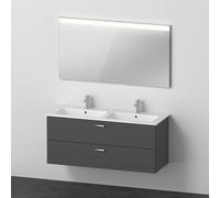 Duravit ME by Starck lavabo doppio con mobile XBase, con specchio, XB007404949, XBase; ME by Starck; Universal [Mobili da Bagno > Set Mobili da Bagno]