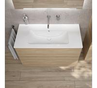 Duravit ME by Starck lavabo, evineo ineo5 evo mobile La: 101 cm, 2 scomparti estraibili, con maniglia incassata,, 233610AA60+BE0715OA, ME by Starck [Mobili da Bagno > Mobili con Lavabo Integrato]
