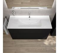 Duravit ME by Starck lavabo, evineo ineo5 evo mobile La: 121 cm, 2 scomparti estraibili, con maniglia incassata,, 233612AA00+BE0716BM, ME by Starck [Mobili da Bagno > Mobili con Lavabo Integrato]