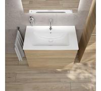Duravit ME by Starck lavabo, evineo ineo5 evo mobile La: 81 cm, 2 scomparti estraibili, con maniglia incassata,, 233683AA00+BE0720OA, ME by Starck [Mobili da Bagno > Mobili con Lavabo Integrato]